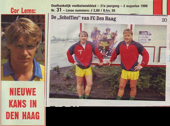 De schoffies van Den Haag Cor Lems en Ron de vos van Steenwijk